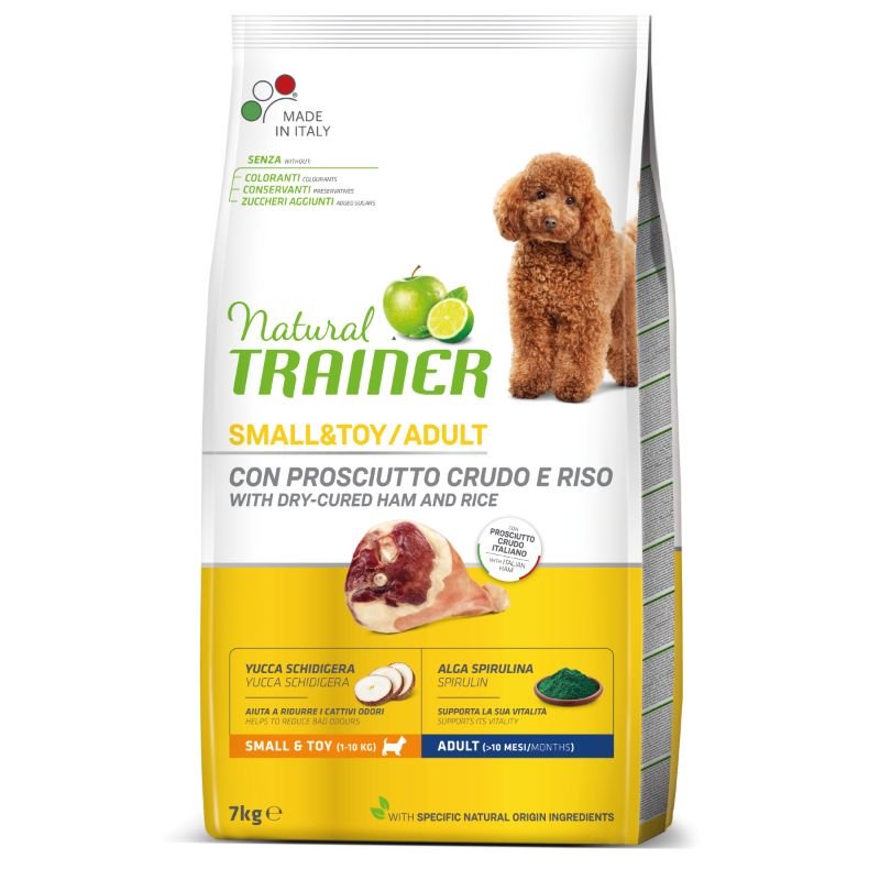 NATURAL TRAINER MINI ADULT su kumpiu 1 kg. - 7 kg. 2 kg