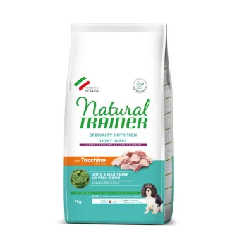 NATURAL TRAINER Adult LIGHT IN FAT su kalakutiena 7kg.
