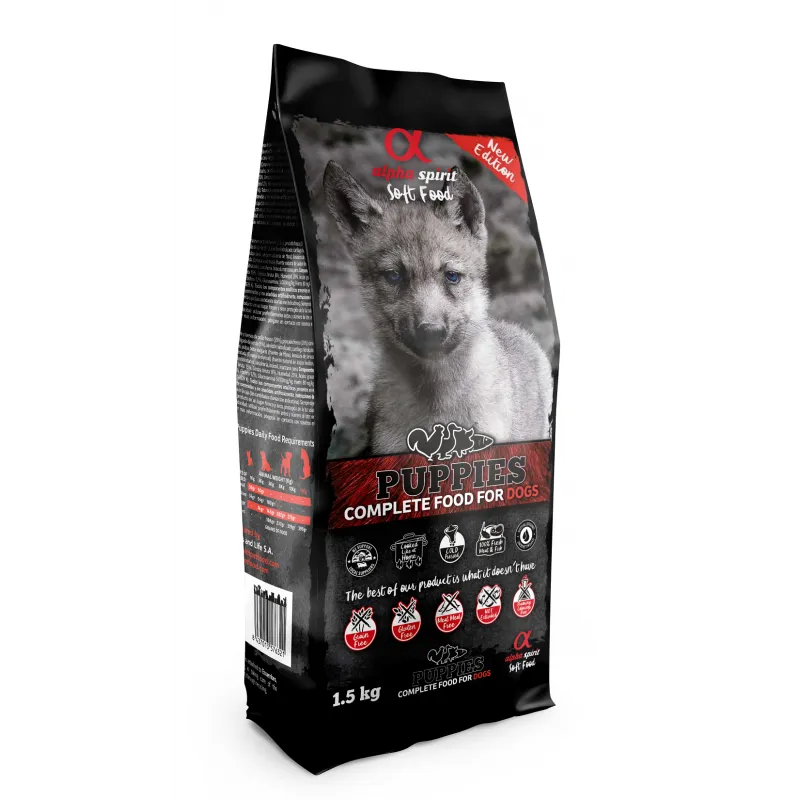 ALPHA SPIRIT PUPPIES pašaras šuniukams 12 kg.