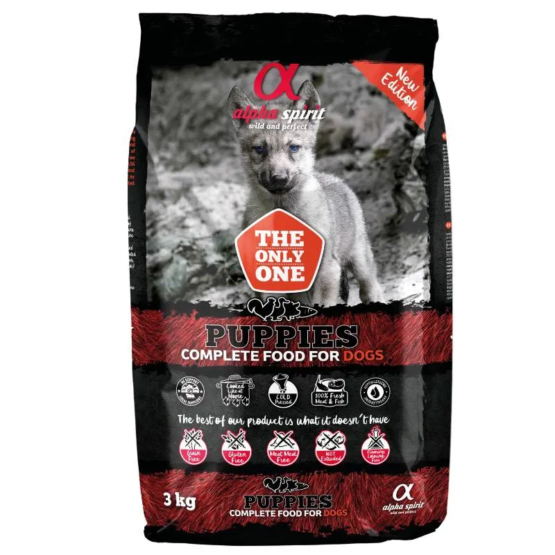 ALPHA SPIRIT PUPPIES pašaras šuniukams 3 kg.