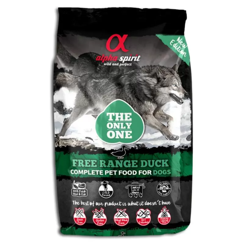 ALPHA SPIRIT DUCK pašaras šunims su antiena 3 kg.