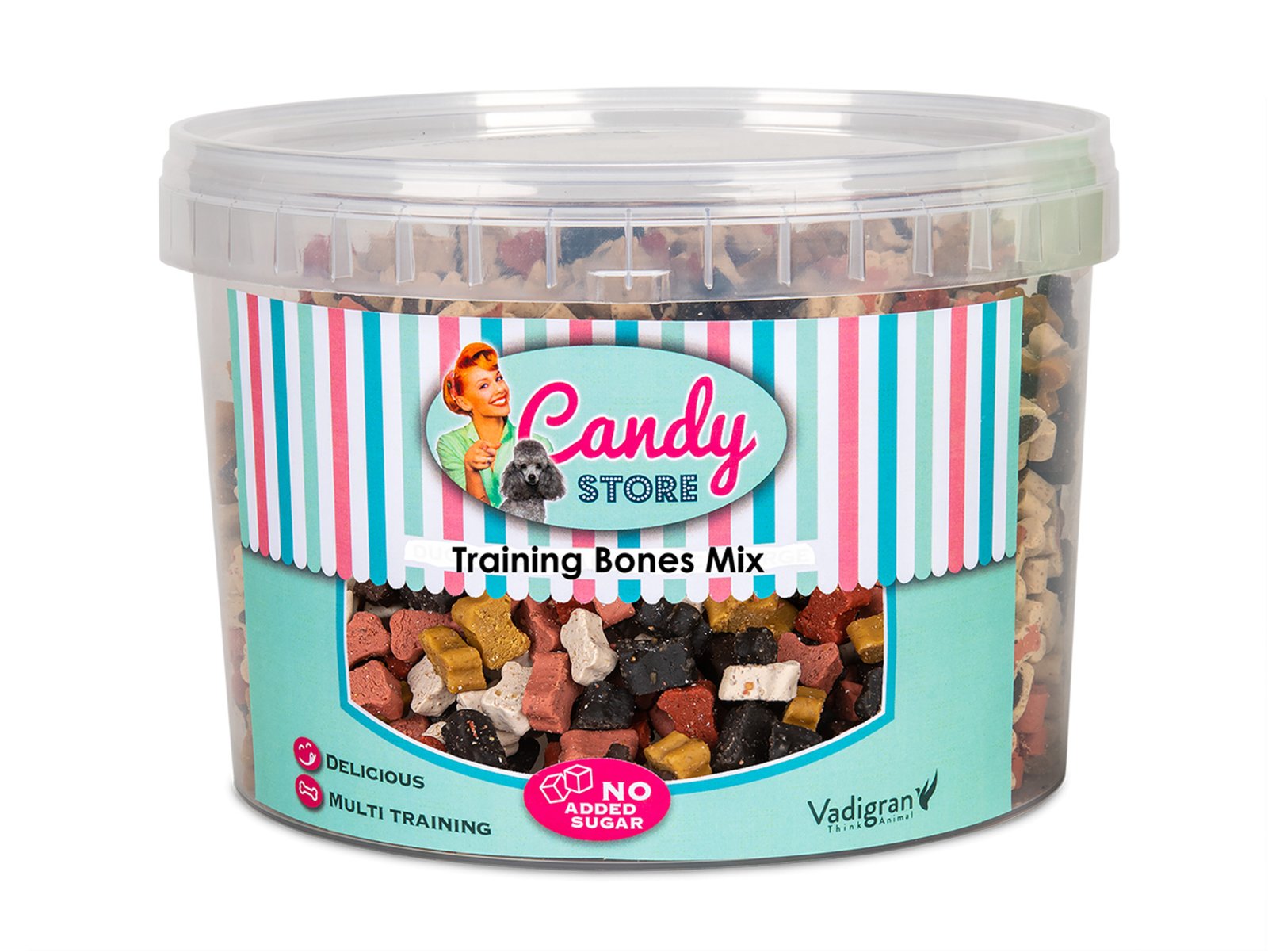 VADIGRAN CANDY STORE mini kauliukai šunims 1.8kg