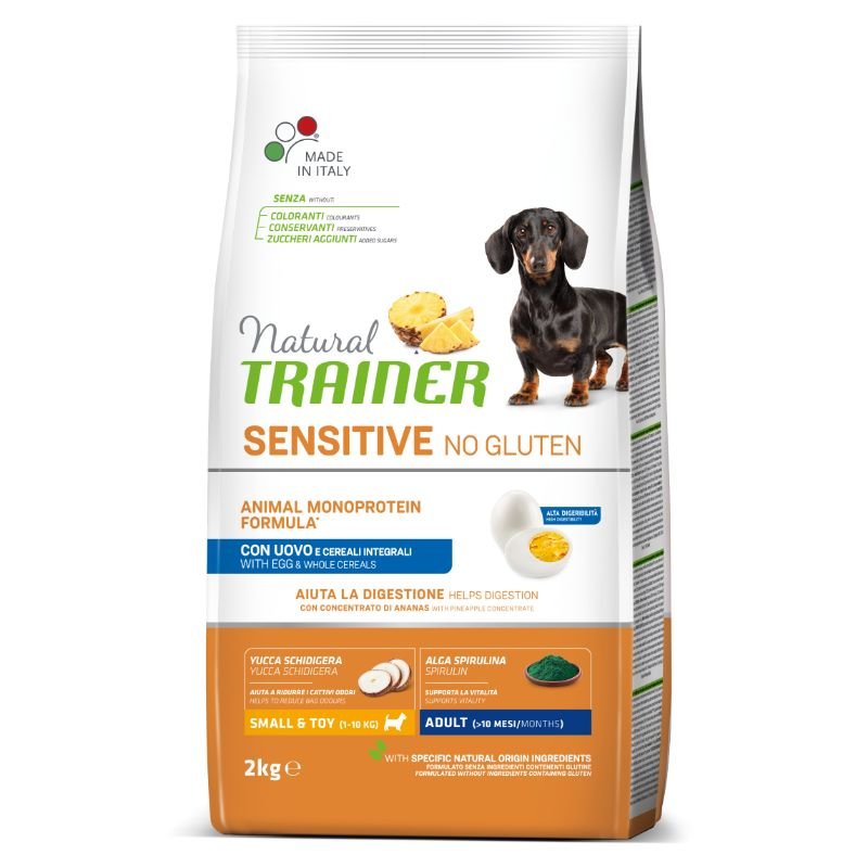 NT ADULT DOG SENSITIVE NO GLUTEN MINI EGG (Kiaušinis) 2kg