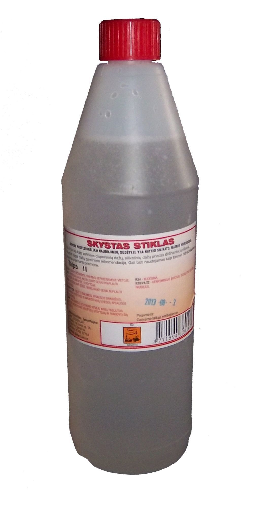 Skystas stiklas, 1 l