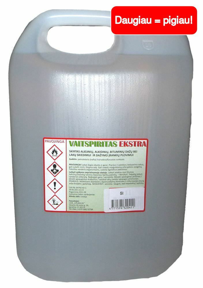 Vaitspiritas, 5 l