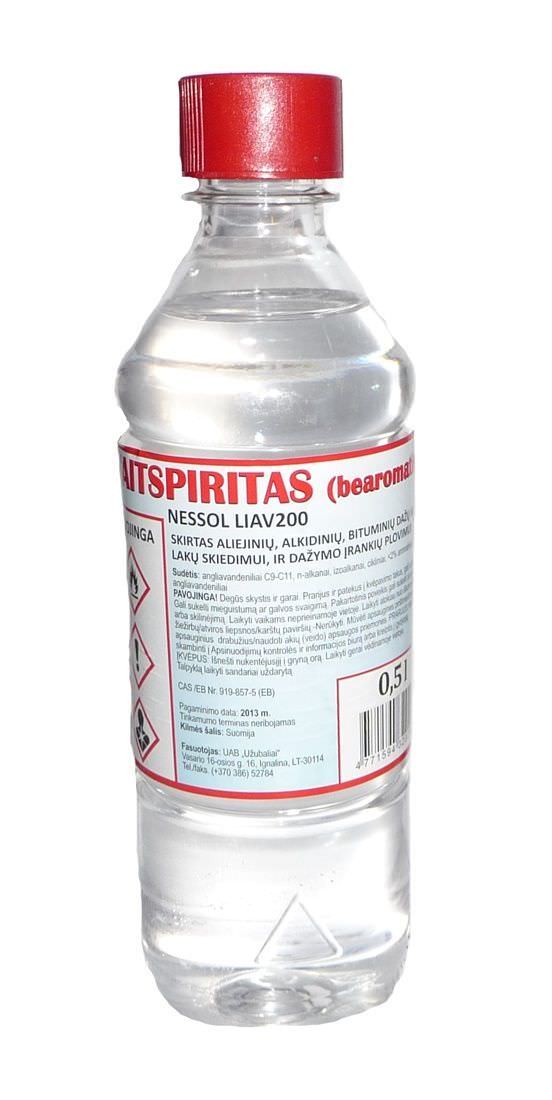 Bearomatis vaitspiritas, 500 ml