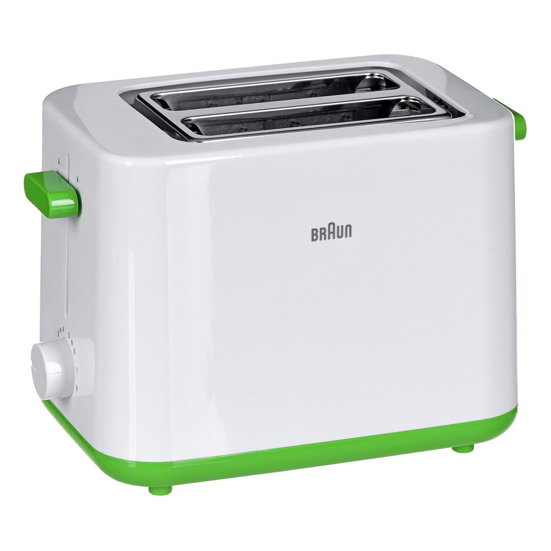 Braun HT 1010 8 2 griežinėliai 900 W Žalia, Balta