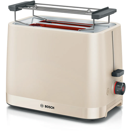 Skrudintuvas Bosch Compact Toaster  TAT3M127 MyMoment  Number of slots 2  Housing material Plasti