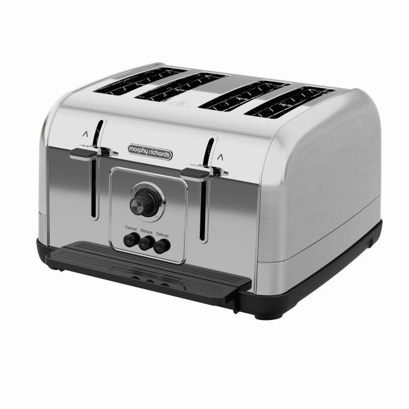 Morphy Richards 240133 skrudintuvas 4 griežinėliai 1800 W Raudona