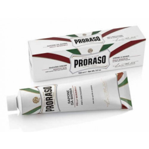 Proraso Sapone Da Barba Having Cream White Raminantis skutimosi kremas jautriai odai, 150ml