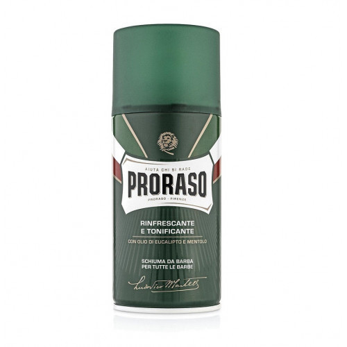 Proraso Green Tutte Le Barbe Shaving Foam Gaivinančios skutimosi putos, 300ml