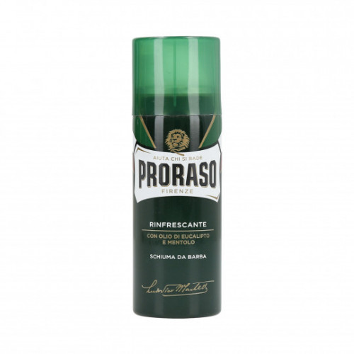 Proraso Green Tutte Le Barbe Shaving Foam Gaivinančios skutimosi putos, 50ml