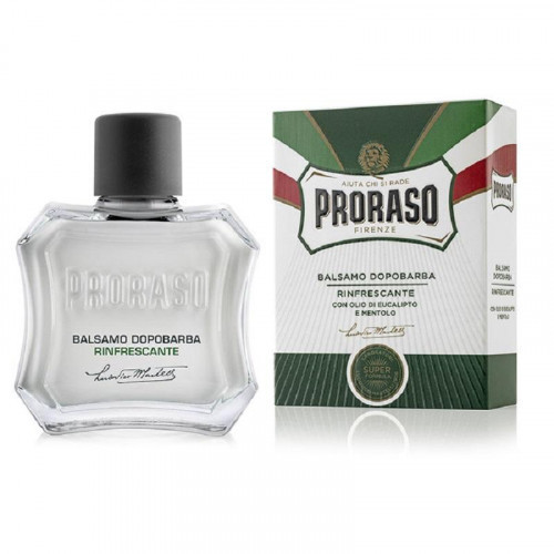 Proraso Green Crema Liquida Gaivinantis veido balzamas po skutimosi, 100ml