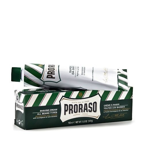 Proraso Green Sapone Da Barba Gaivinantis skutimosi veido kremas, 150ml