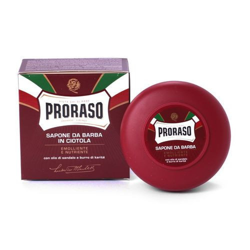 Proraso Red Shaving Soap Odą maitinantis skutimosi muilas, 150ml