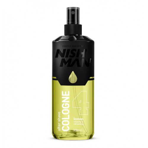 Nishman After Shave Cologne Lemon 4 Losjonas po skutimosi, 400ml