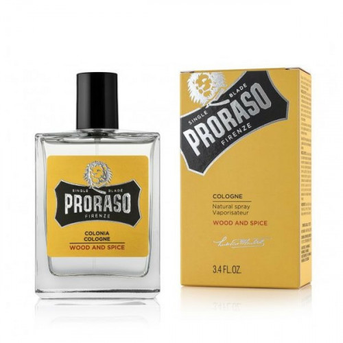 Proraso Wood & Spice Eau de Cologne Odekolonas, 100ml