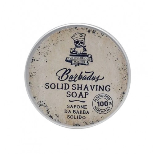 The Inglorious Mariner Barbados Solid Shave Soap Kietas skutimosi muilas, 70g