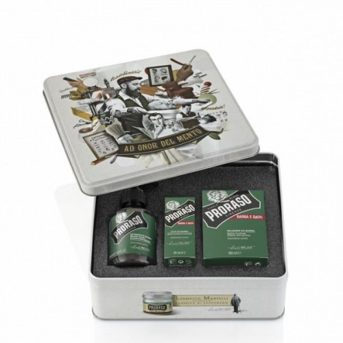 Proraso Vintage Beard Care Kit Vintažinis barzdos rinkinys, Refreshing