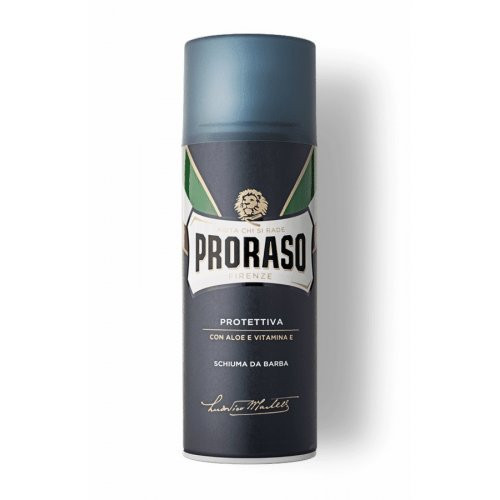Proraso Blue Protettiva Shaving Foam Drėkinančios skutimosi putos, 300ml