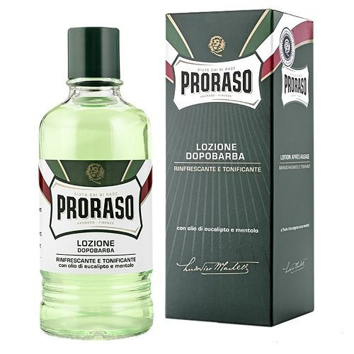 Proraso Green After Shave Lotion Gaivinantis losjonas po skutimosi, 400ml