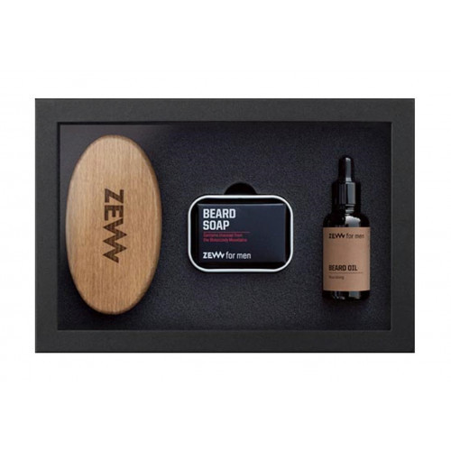 ZEW The Simple Lumberjack Set Paprastas skutimosi rinkinys, Rinkinys