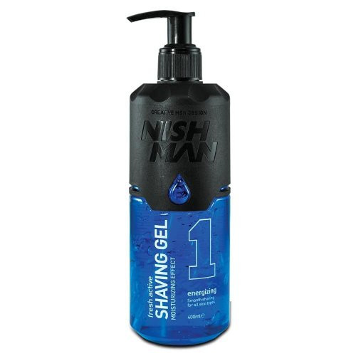 Nishman Energizing Shaving Gel Skutimosi gelis, 400ml