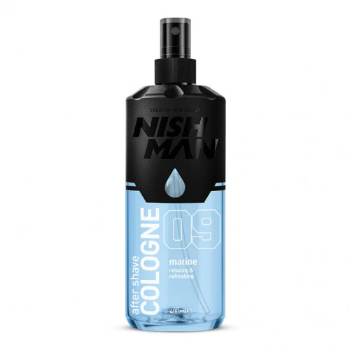 Nishman After Shave Cologne Marine 9 Losjonas po skutimosi, 400ml