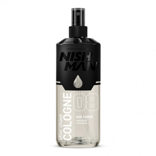 Nishman After Shave Cologne Sun Sense 8 Losjonas po skutimosi, 400ml