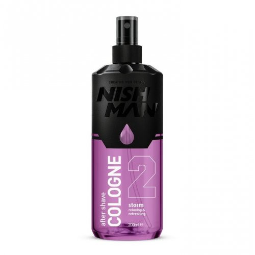 Nishman After Shave Cologne Storm 2 Losjonas po skutimosi, 200ml