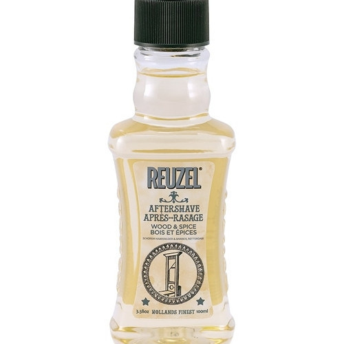 Reuzel Wood & Spice Aftershave Pikantiško medienos kvapo losjonas po skutimosi, 100ml