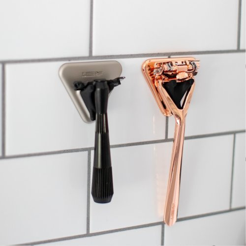 Leaf Shave Shower Holder Skustuvo laikiklis, Rose Gold