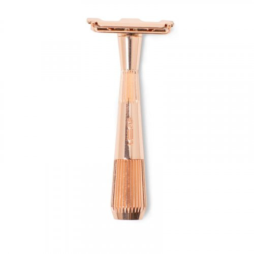Leaf Shave The Twig Single- Edge Razor Vienašmenis skustuvas, Rose Gold