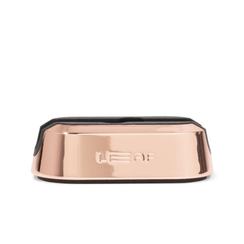Leaf Shave Dermaplaner Stand Stovas veido ir antakių stustuvui, Rose Gold