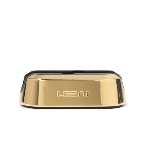 Leaf Shave Dermaplaner Stand Stovas veido ir antakių stustuvui, Gold