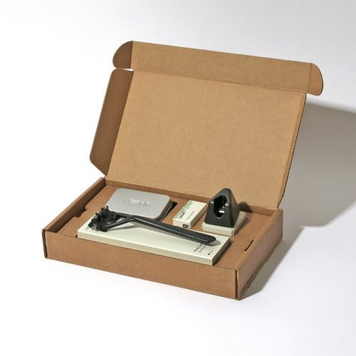 Leaf Shave The Leaf Kit Skutinosi priemonių rinkinys, Black
