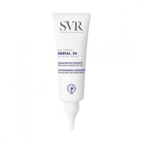 SVR Xerial 30 Gel Crème Keratolitinis gelis su šlapalu (30 %) nuo įaugančių plaukelių, 75ml