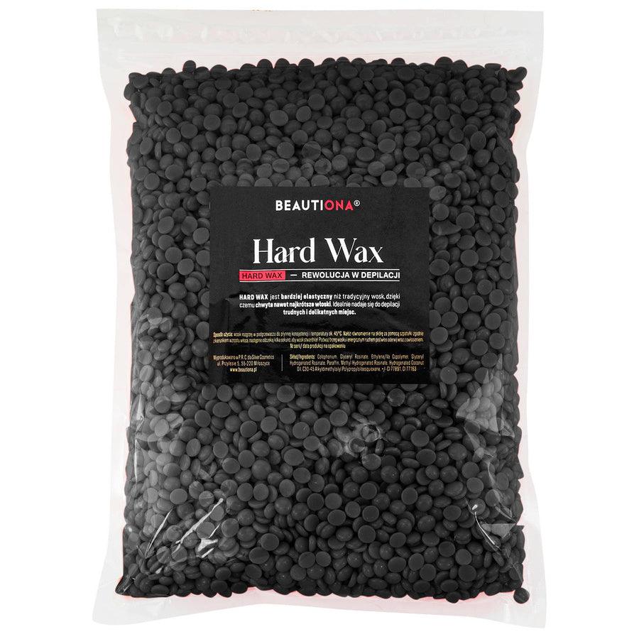 Kietasis depiliacijos vaškas granulėmis BLACK, 1000 g