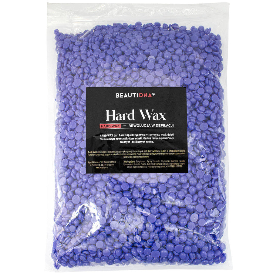 Kietasis depiliacijos vaškas granulėmis PURPLE, 1000 g