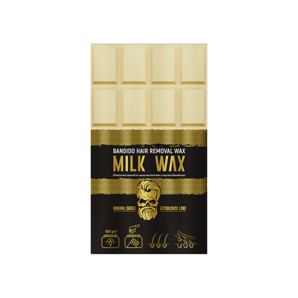 Bandido Hair Removal Wax MILK Depiliacinis vaškas, 450g