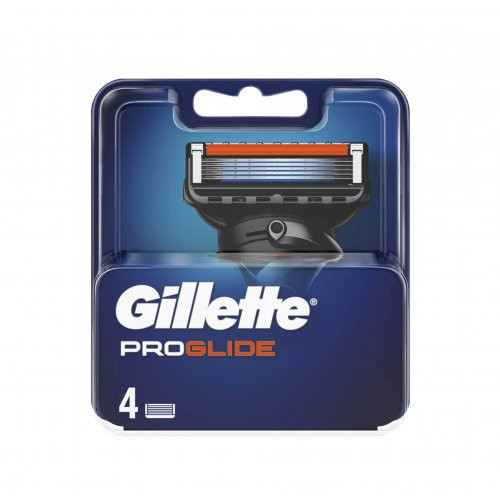 Gillette ProGlide Razor Blades Skutimosi peiliukai, 4 vnt.