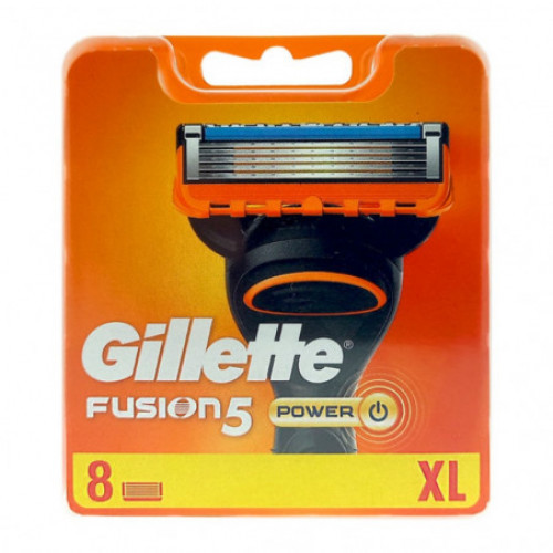 Gillette Fusion5 Power skustuvo galvutės papildymas, 8vnt