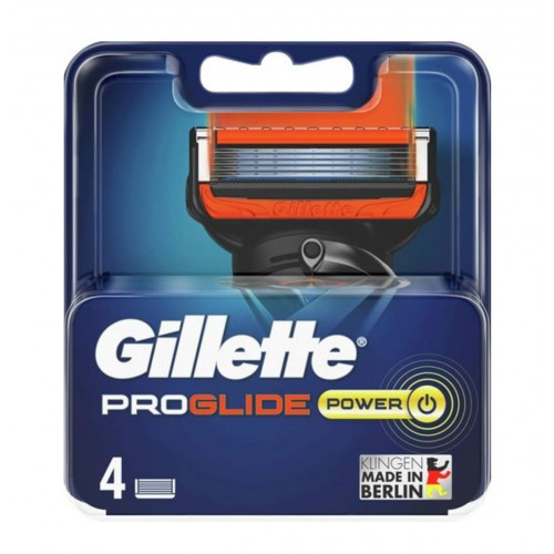 Gillette ProGlide Power Razor Blades Skutimosi peiliukai, 4vnt