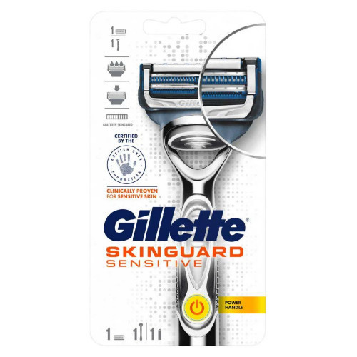 Gillette Skinguard Sensitive Flexball Power Razor Skustuvas vyrams, 1vnt.