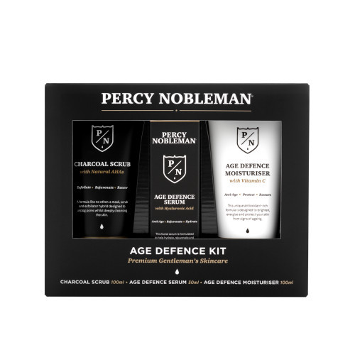 Percy Nobleman Age Defence Kit Veido priežiūros priemonių rinkinys vyrams, Rinkinys