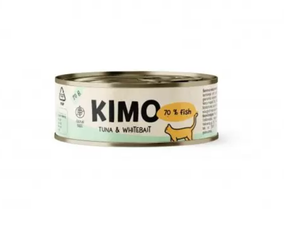 Kimo Tuna&Whitebait konservai katėms su tunu ir mailiumi 70g