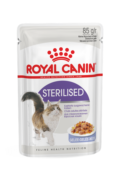Royal Canin Sterilised drebučiuose85g.