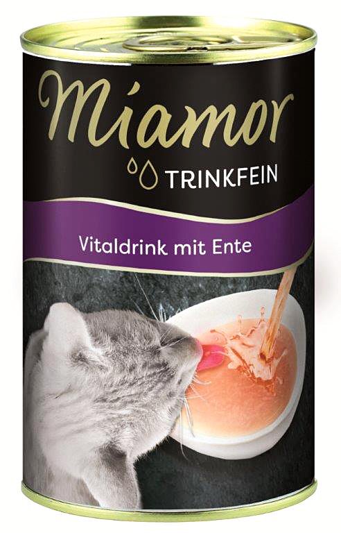 MIAMOR TRINKFEIN VITALDRINK GĖRIMAS KATĖMS SU ANTIENA 135ml