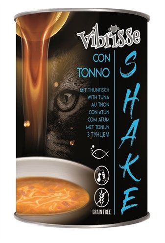 VIBRISSE Shake kokteilis katėms su tunu 135g