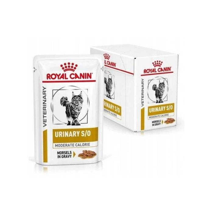 ROYAL CANIN Urinary S/O Moderate Calorie drėgnas maistas katėms, 85 g